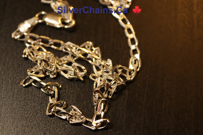 Curb Chain Sterling 925 Silver