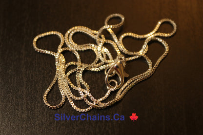 Box Chain Sterling 925 Silver