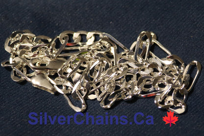 Figaro Chain Sterling 925 Silver