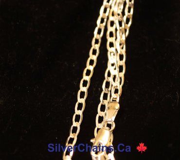 Curb Chain Sterling 925 Silver