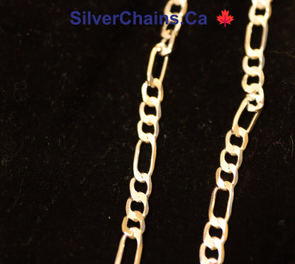 Figaro Chain Sterling 925 Silver